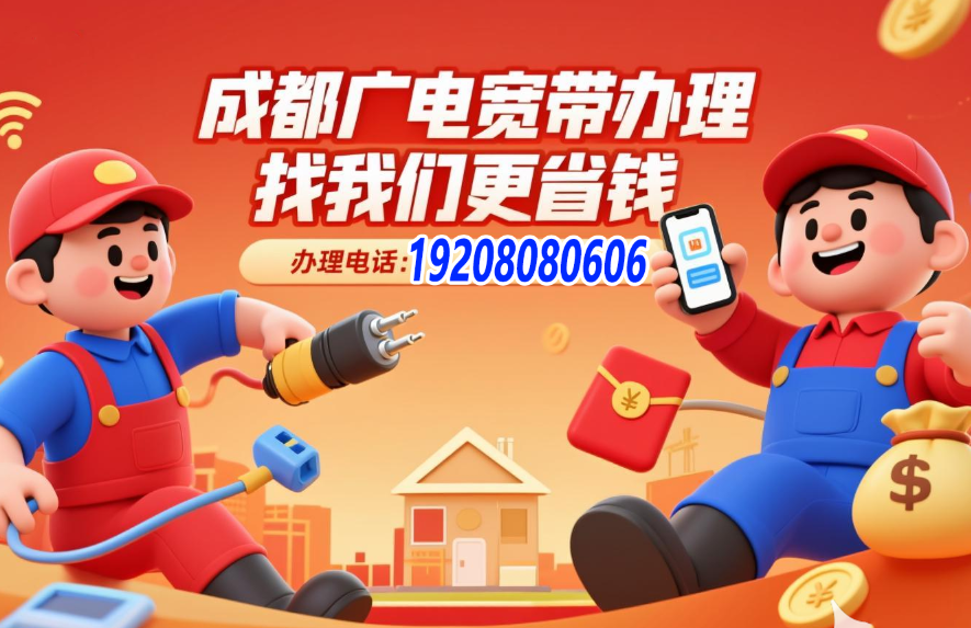 成都电视宽带套餐资费介绍（成都广电宽带WIFI办理安装,营业厅宽带报装电话）