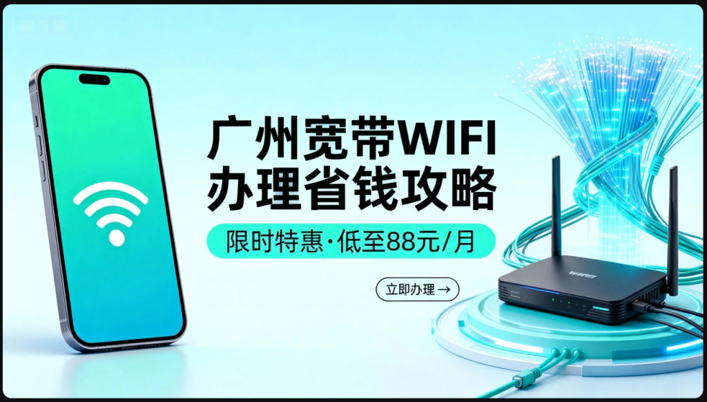 2025年11月广州电信，联通，移动宽带办理怎么选（广州宽带安装省钱攻略）
